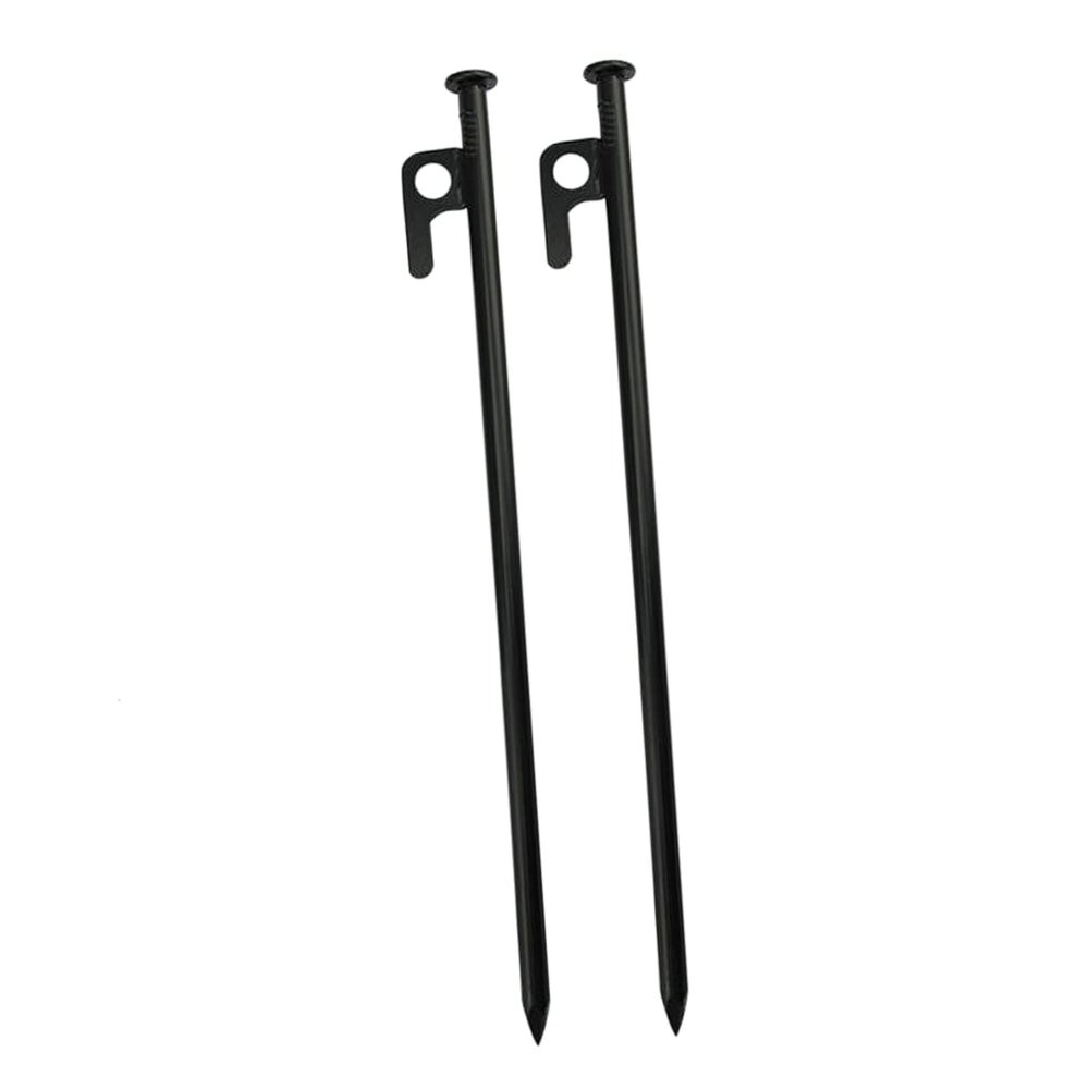 GOOHOCHY 2 Pack 30cm Camping Tent Nails Hammer for Staking Tent Stakes Fasteners