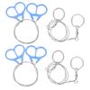 jojofuny 4pcs Survival Saws Stainless Steel Wire Saws for Outdoor Diy Emergency view 1