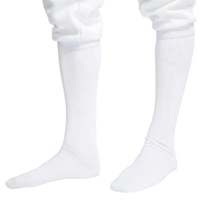 Fencing Club Fencing Socks, Foil Saber & Epee, Adult Kids & Youth, Over the Knee, Moisture Wicking, Breathable (2 Pairs, XX-Small, White)