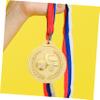Yardwe 3pcs Sports Medals Gold Silver Bronze Award Medals for Basketball Competitions for Boys and Girls Sports Tournaments and Celebration Events view 3