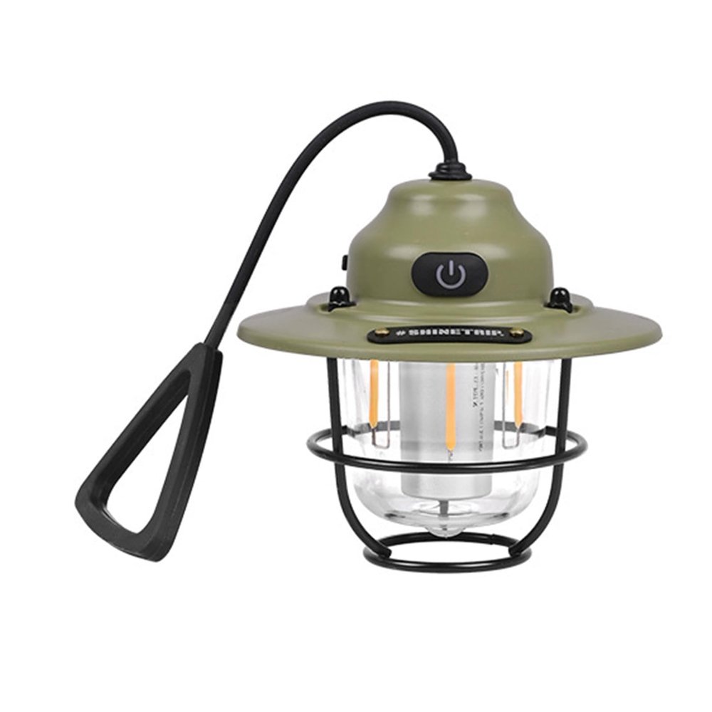 Mitoydoe Camping Lantern,Dimmable Led Lantern Camping Lantern Rechargeable Led Lantern with Adjustable Brightness Waterproof Dimmable Outdoor Lighting for Camping Tent Emergency Use Green