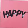 CHILDWEET New Year Party Decoration Flag Glitter Star Bunting Happy New Year Banner Photo Prop No Odor Paper view 2