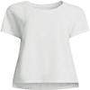 Avia Activewear Women's Short Sleeve Oversize T-Shirt (US, Alpha, Medium, Regular, Regular, White) view 4