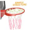 SUPVOX Basketball Hoop Net Dark Chinlon Basketball Net Heavy Duty Design for Use Fits Standard and Youth view 2