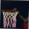 SUPVOX Basketball Hoop Net Dark Chinlon Basketball Net Heavy Duty Design for Use Fits Standard and Youth view 3
