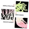 SUPVOX Basketball Hoop Net Dark Chinlon Basketball Net Heavy Duty Design for Use Fits Standard and Youth view 4