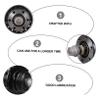BESPORTBLE 1pc Mountain Disc Brake Sealed Bearing Hubs for Mountain Bike Accessories Lightweight Design for Easy Portability and Installation view 3