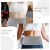 Anneome Running Fanny Pack for Men and Women Lightweight Waist Bag Elastic Design for Running Fitness and Outdoor Activities Grey view 2
