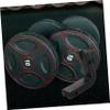 balacoo 2pcs Wall Mounted Barbell Storage Rack for Home Gym Durable Fitness Equipment Organizer Space-saving Barbell Hooks for Easy Access and Secure Storage view 4