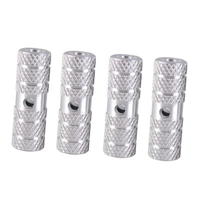 GOOHOCHY Aluminum Alloy Bike Foot Pegs Pedals 9.5mm/10mm Fit Mountain Easy Install for Bikers