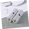 GOOHOCHY Aluminum Alloy Bike Foot Pegs Pedals 9.5mm/10mm Fit Mountain Easy Install for Bikers view 2