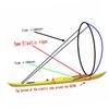 BESPORTBLE Kayak Wind Sail Canoe Sup Paddle Board Sail Inflatable Rowing Boat Window Sturdy Easy to Use view 3