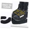 Anneome 2pairs Reusable Skate Guards Ice Skate Blade Covers for Blades Soft Oxford Material Simple Design for Figure Skating and Hockey view 3