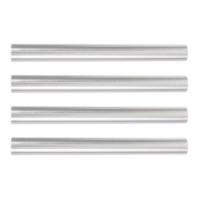 Anneome 4pcs Tent Pole Repair Tents Tent Replacement Tubes Tent Pole Fixing Tube Tubes for Tent Pole Connection Tube Tent Connector Tube Tent Supply Aluminum Alloy Maintenance Tube