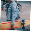 BESPORTBLE 2pcs Skateboard Accessories Replaceable Longboard Rail Collision Strip Professional Skateboard Risers view 3