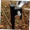 WHAMVOX 8pcs Shed Anchors to Ground Kit Heavy Duty Cast Iron Tent Nails Long Tent Stakes Camping Safety Stakes view 3