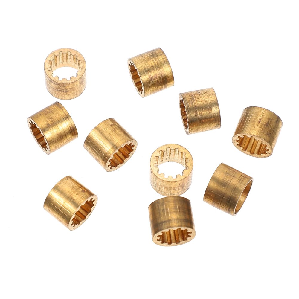 BESPORTBLE 20pcs Billiard Copper Tip for Cue Sticks Replacement Hoops for Snooker and Pool Easy to Install Smooth Compatible