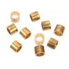 BESPORTBLE 20pcs Billiard Copper Tip for Cue Sticks Replacement Hoops for Snooker and Pool Easy to Install Smooth Compatible view 1