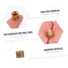 BESPORTBLE 20pcs Billiard Copper Tip for Cue Sticks Replacement Hoops for Snooker and Pool Easy to Install Smooth Compatible view 4