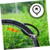 BESPORTBLE 1set Secure Bike Lock Keys Chain Style Lock for Bicycles Helmets Luggage Portable Theft Protection Compact Black Design for Safety and Convenience view 2