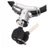 BESPORTBLE 1set Secure Bike Lock Keys Chain Style Lock for Bicycles Helmets Luggage Portable Theft Protection Compact Black Design for Safety and Convenience view 4