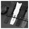 CAREG 26 * 14 Rubber Watchband Compatible With Casio G SHOCK GST Series GST-210/W300/400G/B100 Waterproof Silicone Watch Band Men Straps Accessorie Durable (Color : Black-Black Buckle, Size : 26X14mm view 3