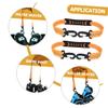 BESPORTBLE 2pcs Portable Roller Skate Leash Ski Boots Carrier Strap Design for Roller Skating Sports Convenient One-Handed Use view 2