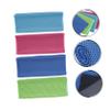 BESPORTBLE 4pcs Instant Cooling Towels Soft Breathable Microfiber Ice Towels for Sports Yoga Gym Activities Quick-Drying Sweat Absorbing Bright view 4