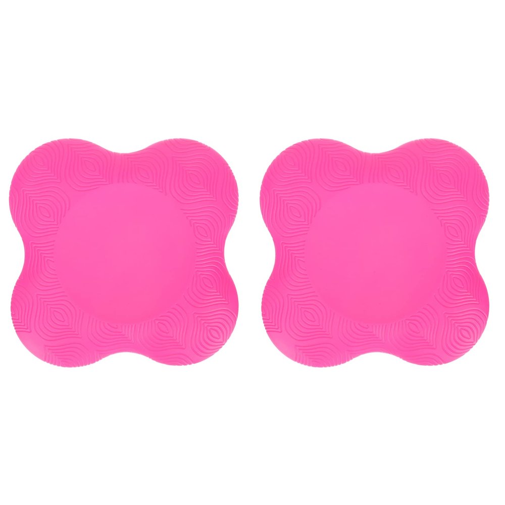 balacoo 2pcs High Density Anti-Skid Yoga Pads for Balance Training Thick Exercise Mats for Knee and Elbow Protection for Home Workouts and Yoga Sessions