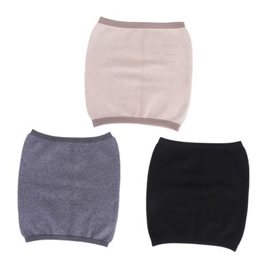 VANZACK Stylish Cashmere Waist Support Belt Warm Wool for Waist Stomach and Sizing s Black