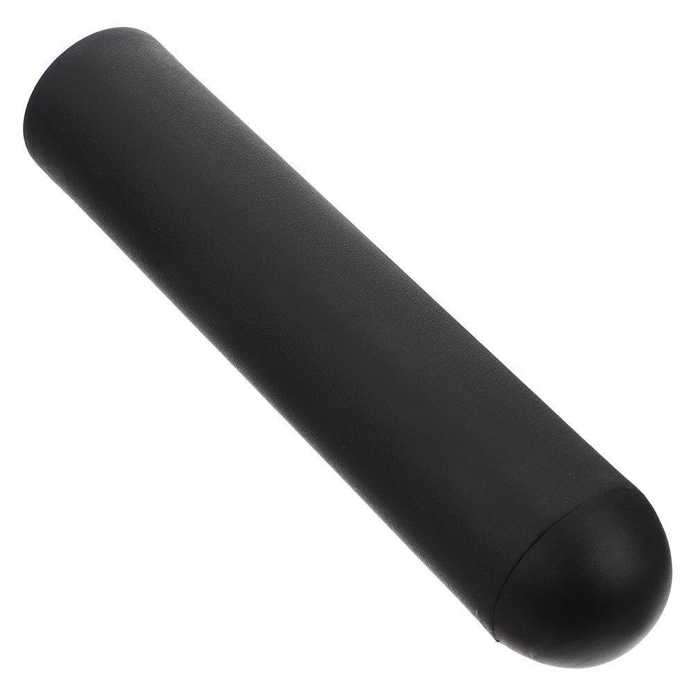 balacoo Barbell Handle Grip Cover -Slide Plastic Handlebar End for Dumbbells Barbells Material Ergonomic Design Fits Standard Bars Black