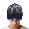 Baseball Cap for Women Men,Blue Ringed Octopus Adjustable Classic Baseball Hat for Leisure and Outdoor Activities view 4