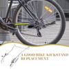 SOESFOUFU Adjustable Double-Leg Bike Kickstand with Non-Slip Feet for Quick Release Tires Universal Metal Bicycle Stand for Indoor and Outdoor Parking view 3