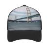 Baseball Cap for Women Men,Mackinac Suspension Bridge Adjustable Classic Baseball Hat for Leisure and Outdoor Activities view 1