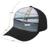 Baseball Cap for Women Men,Mackinac Suspension Bridge Adjustable Classic Baseball Hat for Leisure and Outdoor Activities view 2