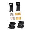 BESPORTBLE 2sets Wall-mount Bike Hanger Anti-skid Storage Rack for Mountain Road Bikes Easy to Install Space-saving Design Durable Resistant Black view 1