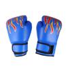 BESPORTBLE Boy Girl's Pu Boxing Gloves with Flame Pattern Durable Training Mitts for Taekwondo Kickboxing Breathable Fit Includes Punch Mitts Random Color Options view 4