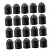 VANZACK 50pcs Billard Pool Accessories Pool Cue End Protectors Snooker Cue Ends Shockproof Rubber Covers view 1