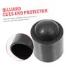 VANZACK 50pcs Billard Pool Accessories Pool Cue End Protectors Snooker Cue Ends Shockproof Rubber Covers view 2