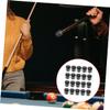VANZACK 50pcs Billard Pool Accessories Pool Cue End Protectors Snooker Cue Ends Shockproof Rubber Covers view 4