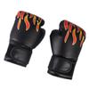 BESPORTBLE Pu Boxing Gloves for Boys and Girls Flame Pattern Training Gloves Optimal Absorbency Protective Punch Mitts for Kickboxing Random Color view 1