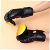 BESPORTBLE Pu Boxing Gloves for Boys and Girls Flame Pattern Training Gloves Optimal Absorbency Protective Punch Mitts for Kickboxing Random Color view 4