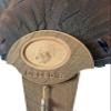 Carved Turkey Tail Mounting Kit w/ Beard and Spur Display Options - Customizeable for All Species! (Barnwood) view 3