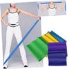 balacoo 1.5m Durable Stretch Resistance Band Rubber Fitness Band for Yoga Flexibility Strength Training Random Color for Arms Legs Back Exercises view 2