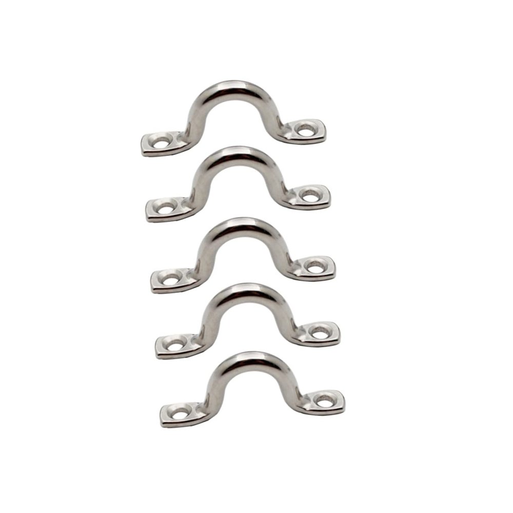 BESPORTBLE 15pcs Quality Boat Yacht Bow Handle U-Shaped Saddle Clip Large Bearing for Kayaking