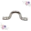 BESPORTBLE 15pcs Quality Boat Yacht Bow Handle U-Shaped Saddle Clip Large Bearing for Kayaking view 3