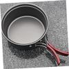 WHAMVOX 1set Camping Cookware Set Folding Pots and Utensils for Outdoor Cooking Backpacking and BBQ Person Capacity Safe Handles for Picnics and Camping Adventures view 2