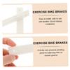 BESPORTBLE 3pcs Wear-Resistant Bike Brake Pads for Indoor Cycling Thick Felt Blocks for Gym Exercise Bikes Durable and Practical Replacement Accessories view 4
