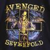 Dress Code Avenged Sevenfold - Unisex Stellar T-Shirt, Licensed Band Graphic T-Shirts by Rock Off, Color Black, Licensed Band Graphic T-Shirts by Rock Off, Size: X-Large view 2