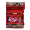 FAVOMOTO 1set Pirate Treasure Chest Toy Acrylic Gems for Pirate Themed Parties and Halloween Design for Boys and Girls Includes Random Gemstones view 1